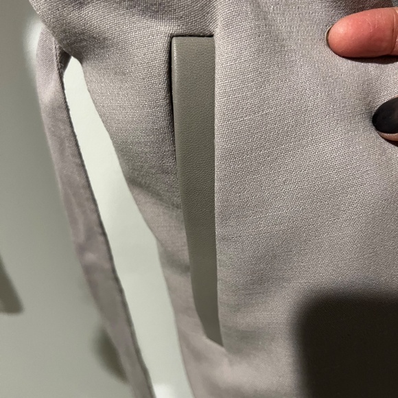 MACKAGE Loni Coat Trench Wrap Drape Wool Lightweight Classic Minimalist Gray XS - Picture 16 of 16